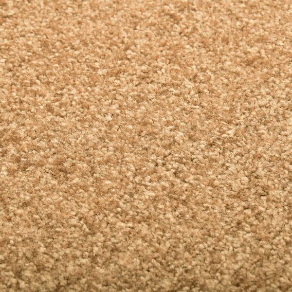 vidaXL Дверний Килимок Придатний для Прання Кремовий 90x120 см