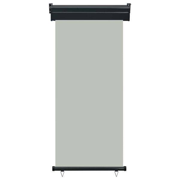 vidaXL Бічний балконний тент Сірий 80x250 см