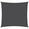 vidaXL Сонцезахисна Парусина Квадратний Антрацит 3,6x3,6 см Тканина Оксфорд