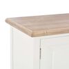 vidaXL Тумба під телевізор Білий 120x30x40 см Дерево