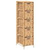 vidaXL Шафа для Зберігання з 5 Кошиками 25,5x37x100 см Водяний Гіацинт