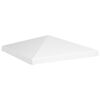 vidaXL Покриття для Альтанки 270 г/м&sup2; Білий 3x3 м