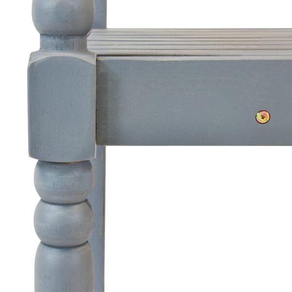 vidaXL Комплект Садових Меблів 3 Од. Сірий і Червоний Масив Акації