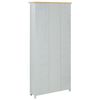 vidaXL 6-Рівнева Книжкова Шафа 80x22,5x170 см Масив Дуба
