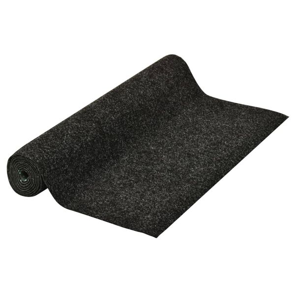 vidaXL Штучний Газон з Шипами Антрацит 2x1,33 м