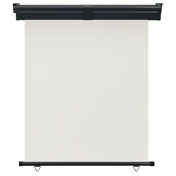 vidaXL Бічний балконний тент Кремовий 140x250 см