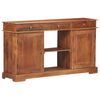 vidaXL Сервант 135x35x75 см Масив акації