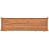 vidaXL Письмовий стіл з 2 шухлядами 140x40x75 см Відновлена тикова деревина