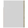 802516 vidaXL Hanging Cabinet Sonoma Oak 60x31x40 cm Chipboard