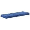 vidaXL Підлоговий Матрац для Піддонів Блакитний 120x40x7 см Бавовна