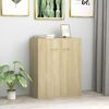 800732 vidaXL Sideboard Sonoma Oak 60x30x75 cm Chipboard