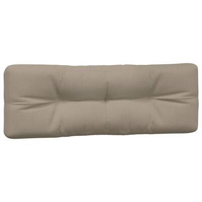 vidaXL Подушки для дивана з піддонів 2 шт Сіро-коричневий