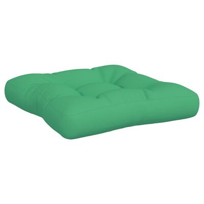 vidaXL Подушки для дивана з піддонів 2 шт Зелений Тканина