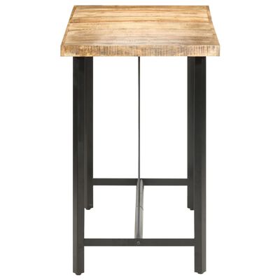 vidaXL Барний стіл 150x70x107 см Необроблена мангова деревина