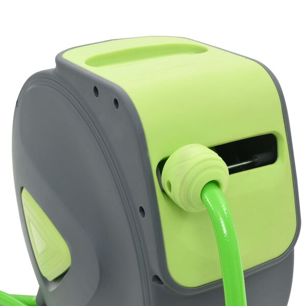 vidaXL Автоматична Настінна Котушка для Водяного Шланга 20+2 м