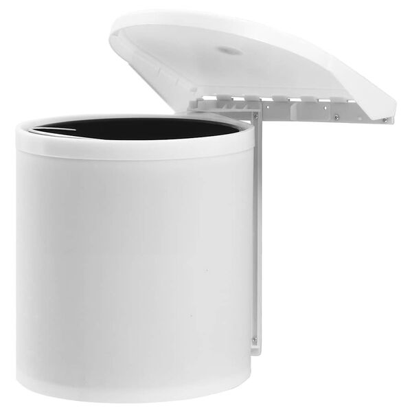 vidaXL Кухонний вбудований сміттєвий бак 8 л Пластик