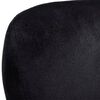 vidaXL Крісло-яйце Чорний
