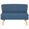 vidaXL Диван Синій 117x55,5x77 см Тканина