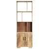 vidaXL Книжковий Стелаж 60x35x180 см Масив Дерева Манго