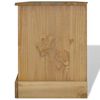 243740 vidaXL TV Cabinet Mexican Pine Corona Range 120x40x52 cm