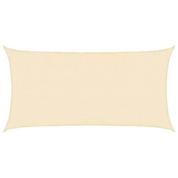 vidaXL Сонцезахисний Навіс Кремовий 3x6 м ПВЩ 160 г/м²