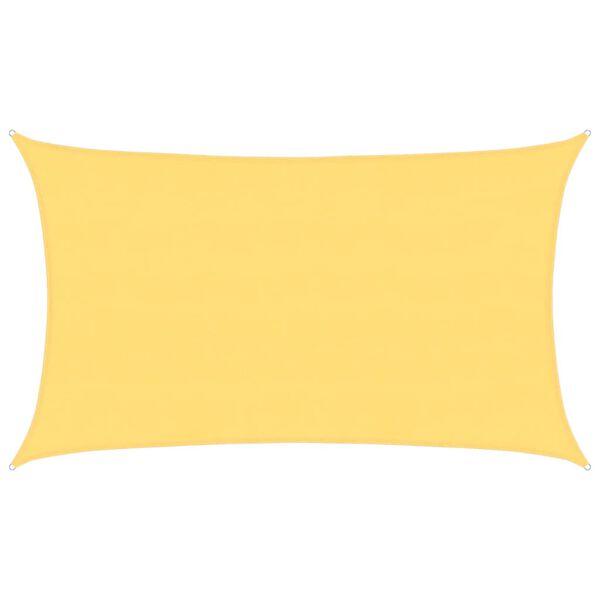 vidaXL Сонцезахисний Навіс Бежевий 5x8 м ПВЩ 160 г/м&sup2;