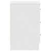 vidaXL Приліжкові тумби 2 шт Білий 38x35x56 см ДСП