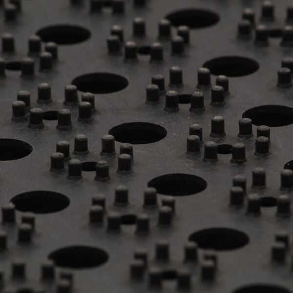 vidaXL Килимок 23 мм 100x150 см Гума