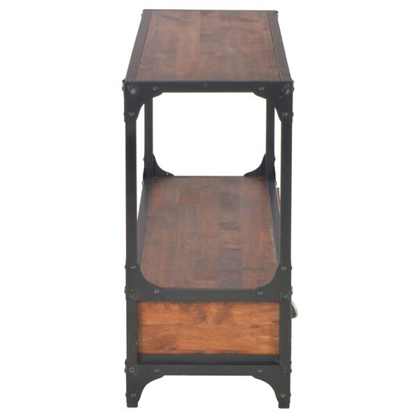 vidaXL Тумба під телевізор з 3 шухлядами 120x30x60 см Масив сосни