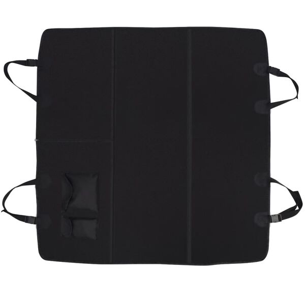 vidaXL Чохол на Автокрісло для Домашніх Тварин Чорний 148x142 см