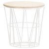 vidaXL Журнальні столики 4 шт Білий