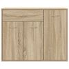 800678 vidaXL Sideboard Sonoma Oak 88x30x70 cm Chipboard