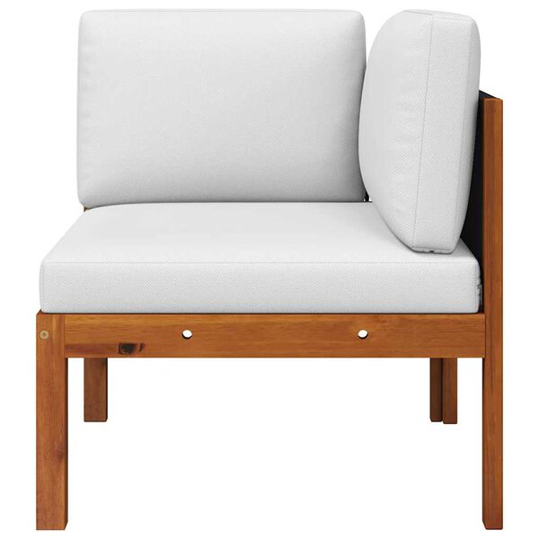 vidaXL Садові кутові дивани 2 шт з подушками Масив акації