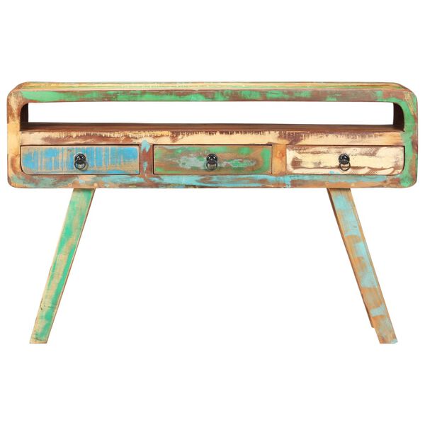 vidaXL Сервант 120x30x75 см Масив Відновленої Деревини