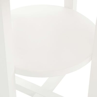 vidaXL Столик для лампи 40х50 см Масив дуба
