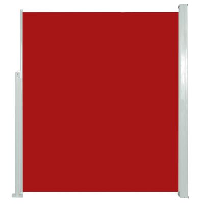 vidaXL Бічний тент для дворика і тераси Червоний 180х300 см
