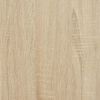 800237 vidaXL Wardrobe Sonoma Oak 50x50x200 cm Chipboard
