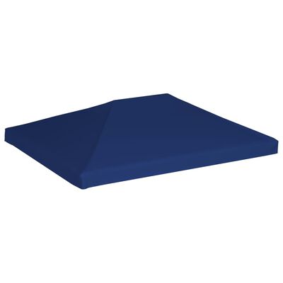 vidaXL 2-Рівневе Покриття для Альтанки 310 г/м² Синій 4x3 м