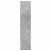 802943 vidaXL Wall Shelf Concrete Grey 90x16x78 cm Chipboard
