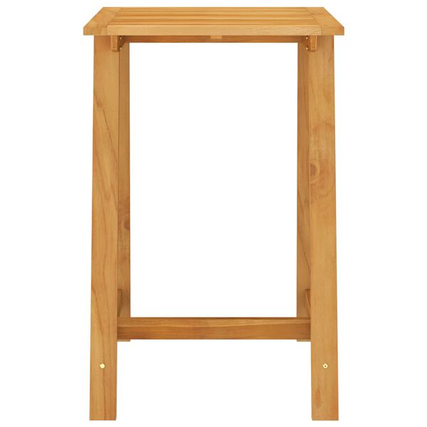 vidaXL Садовий барний стіл 70x70x104 см Масив акації