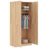 800633 vidaXL Wardrobe Sonoma Oak 90x52x200 cm Chipboard