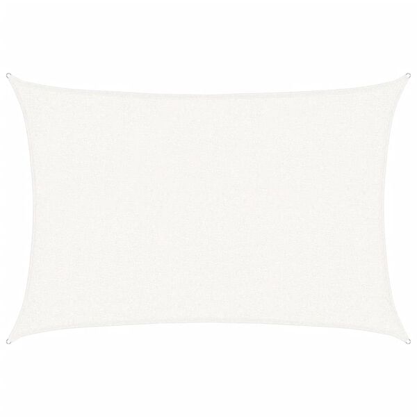 vidaXL Сонцезахисний Навіс Білий 2x2,5 м ПВЩ 160 г/м&sup2;