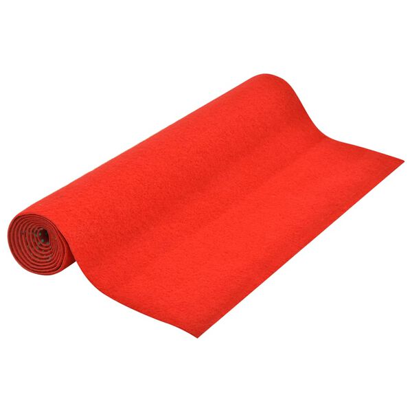 vidaXL Штучний Газон з Шипами Червоний 3x1,33 м