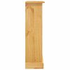 vidaXL 3-Рівнева книжкова шафа "Корона" 81х29х100см Мексиканська сосна