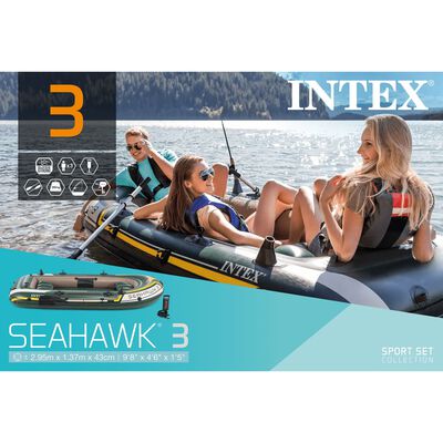 Intex Надувний човен "Seahawk 3" в комплекті 295x137x43 см 68380NP