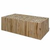 vidaXL Журнальний столик 90x50x30 см Натуральне тикове дерево