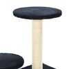 170521 vidaXL Cat Tree with Sisal Scratching Posts 60 cm Dark Blue