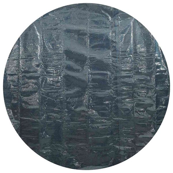 vidaXL Сонячна Плівка для Басейну Плаваюча Чорний і Синій 527 см ПЕ