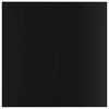 vidaXL Книжкові Полиці 4 шт Глянцевий Чорний 40x40x1,5 см ДСП