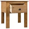 282691 vidaXL Bedside Cabinet 46x40x57 cm Pine Panama Range